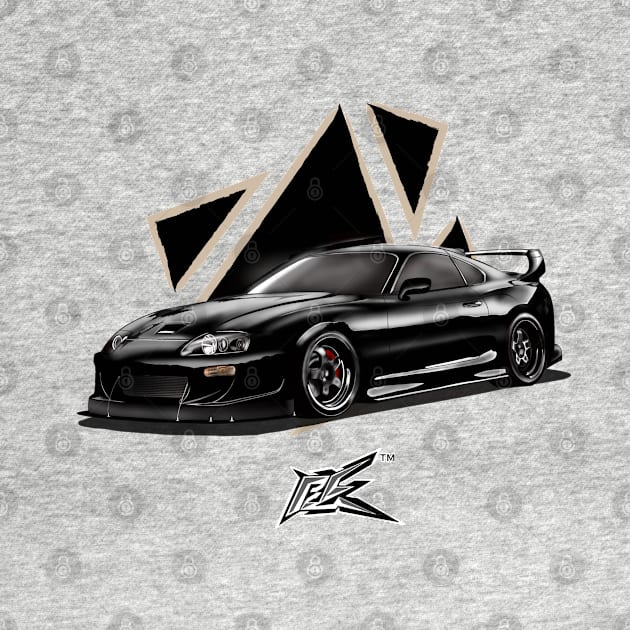 toyota supra a80 black by naquash